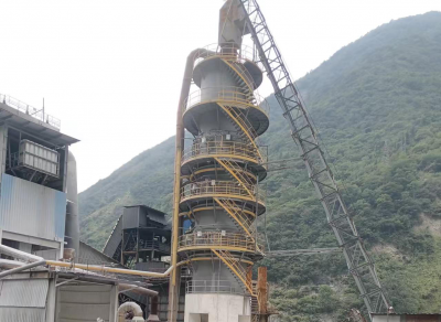 智能化、周邊燒嘴立式氣燒石灰窯